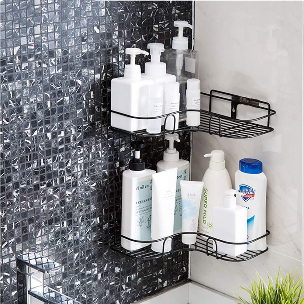 Dime Store Wall Mount Corner Bathroom Shelf Rack for Bathroom ...