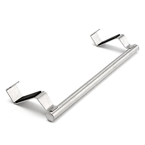 Stainless Steel Towel Hanger Cabinet Holder Adjustable Over Door