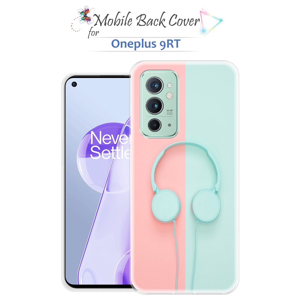 OnePlus 9RT Back Cover (Multicolor, Silicone) | Shopee India