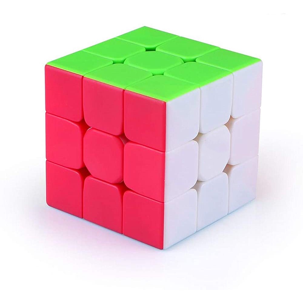 JMV Simple 3x3x3 Cube Puzzle Smooth Movement For high Speed Fast QUBE ...