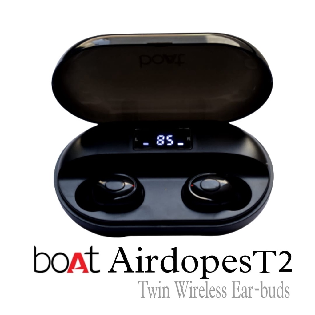 Airdopes T2 Earbuds ( LED Display) Shopee India
