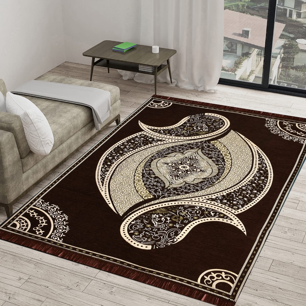 Black Sunflower Pattern Area Rug Carpet Living Room Rugs Home Decor