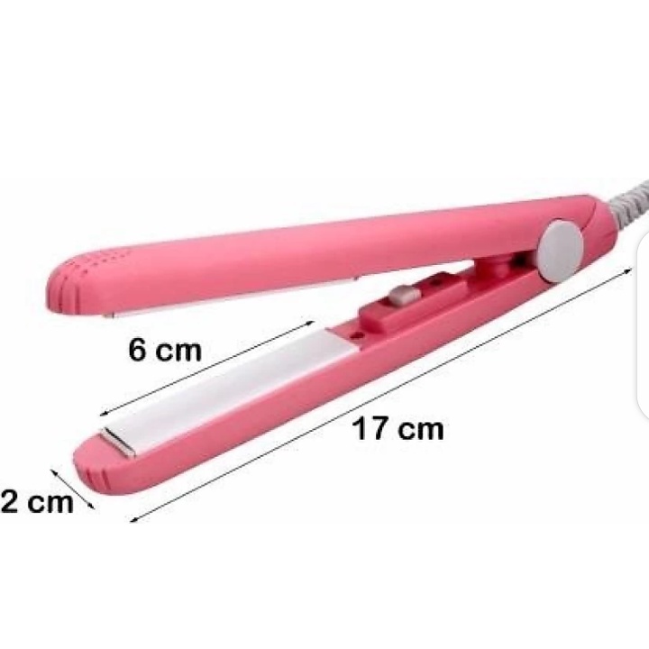 Nova Portable Mini Ceramic Electronic 220V Crimper Flats Iron Set of 1 Hair Straightener Hair