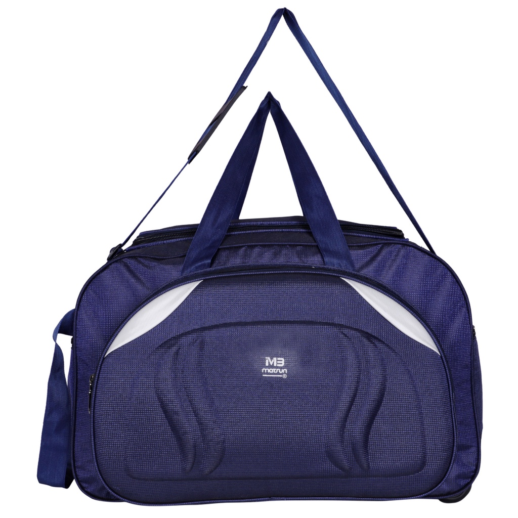 Matsun Duffle Bag Travel Bag Luggage Bag (Purple) Shopee India