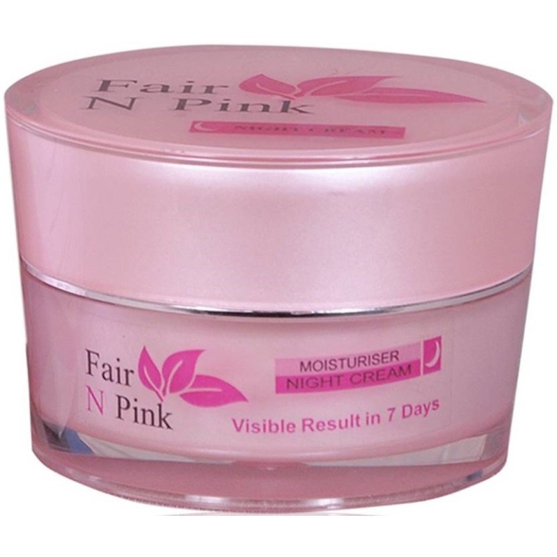 fair n pink Moisturiser Skin Whitener cream for Spotless Glowing Skin