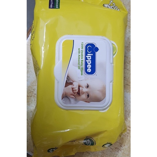 WIPEE BABY WIPES 120N WITH ALMOND OIL Shopee India