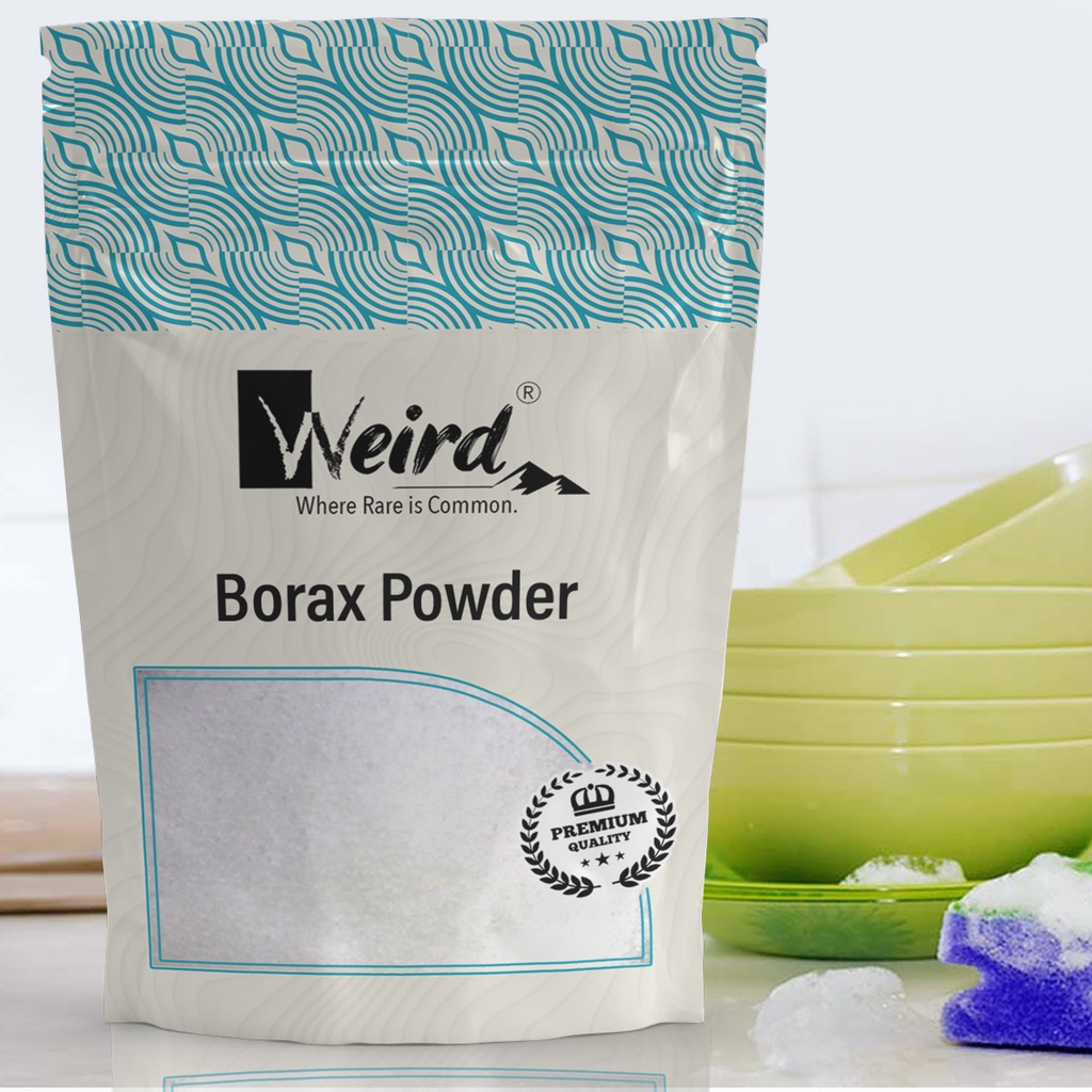 Borax Powder (Suhaga) 900 Gm for Slime Cleaning and Whitening Powder